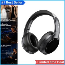 Wireless Noise Cancelling Over Ear Headphones Bluetooth 6.0 120H Playtime 45dB