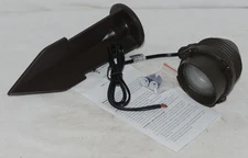 Hydro Rain HRL BRS1 LED 3W LED Landscape Spot Light Bronze Finish