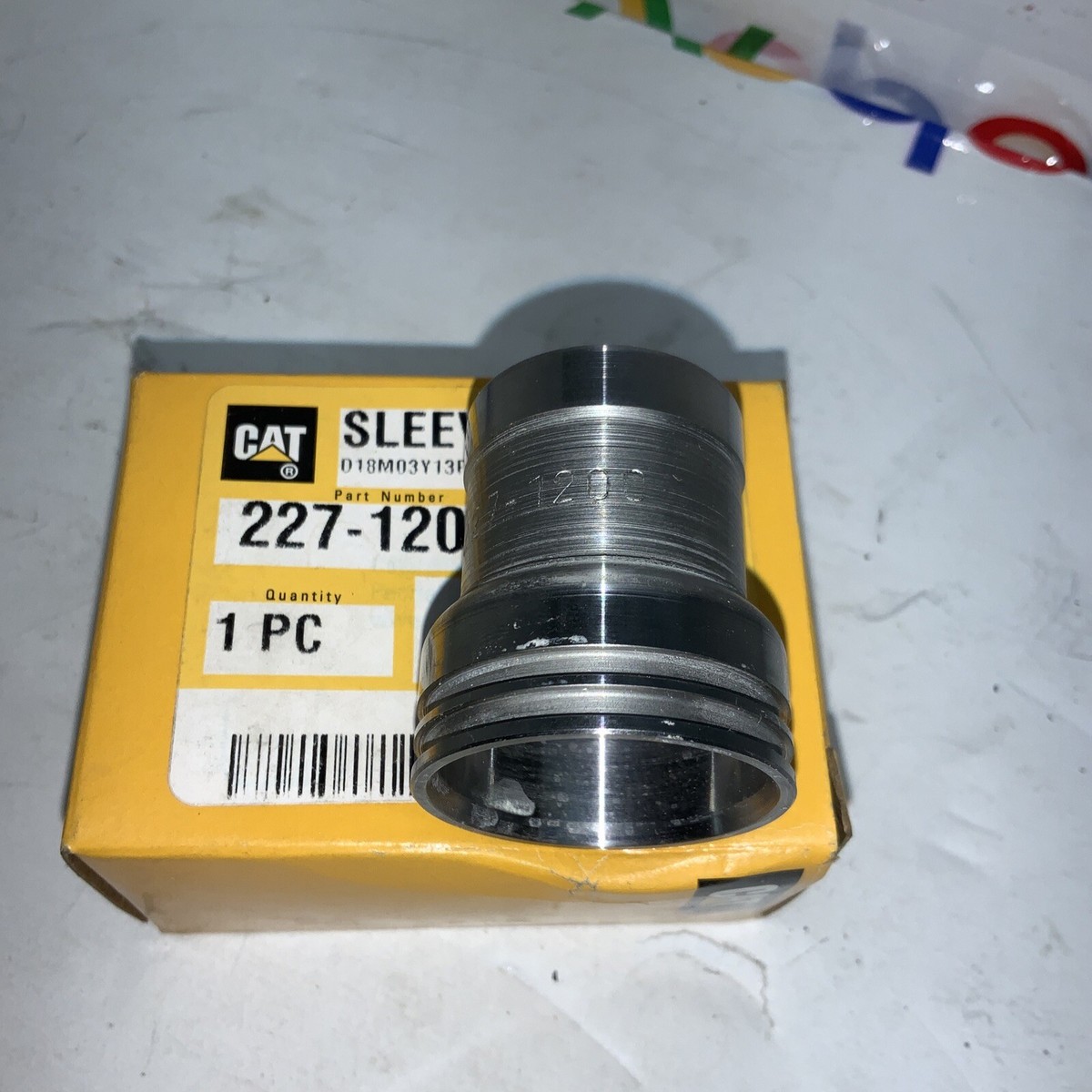 Genuine CATERPILLAR 227-1200 C7 ENGINE INJECTOR SLEEVE CUP OEM CAT
