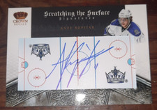 2010 CROWN ROYALE ANZE KOPITAR SCRATCHING THE SURFACE AUTO /100  KINGS