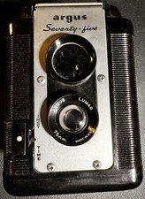   Vintage Argus Argoflex 75 Seventy Five Camera W/ Leather Case