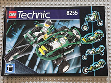Notice Building Instruction Booklet LEGO TECHNIC 8255 Rescue Bike