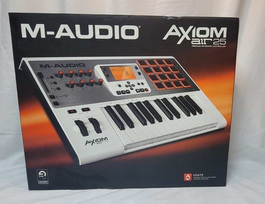 M-AUDIO Axiom AIR 25 Premium Keyboard and Pad Controller | eBay