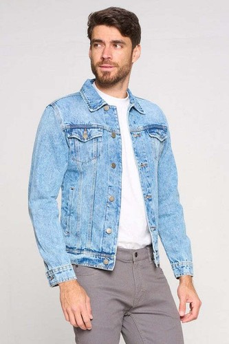 Men's Denim Jacket - Picture 3 of 6