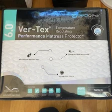 BedGear Ver-Tex Instant Cooling Performance Mattress Protector 39x80" TWIN XL