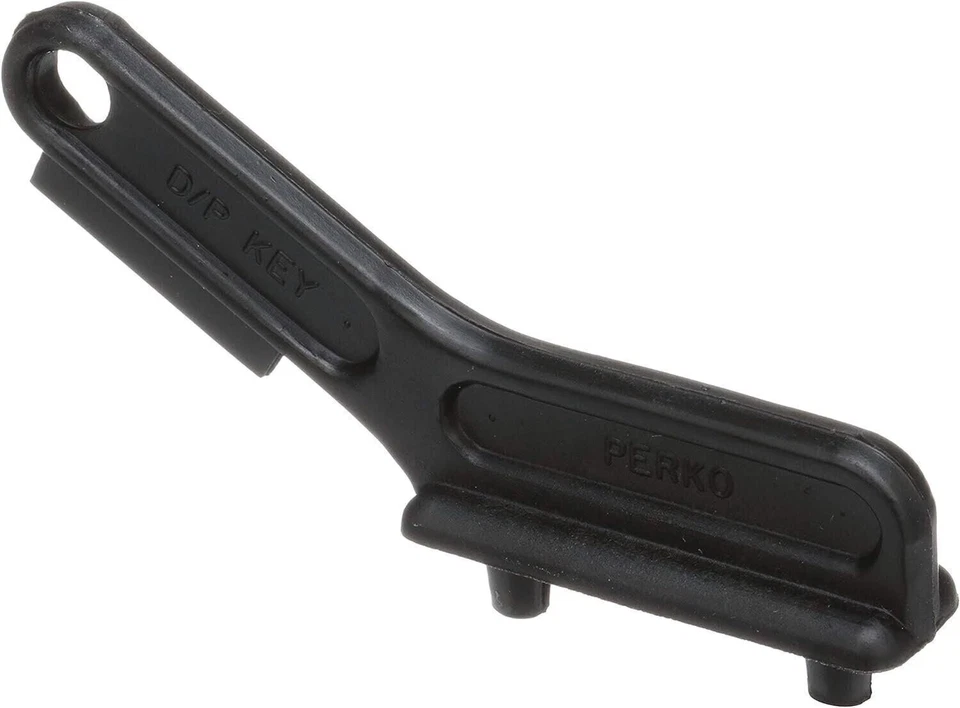 Ключ Seachoice Deck Plate, черный, поликарбонатный, 3-3/8 дюйма, подходит для большинства видов топлива, газа и... - Изображение 2 из 4