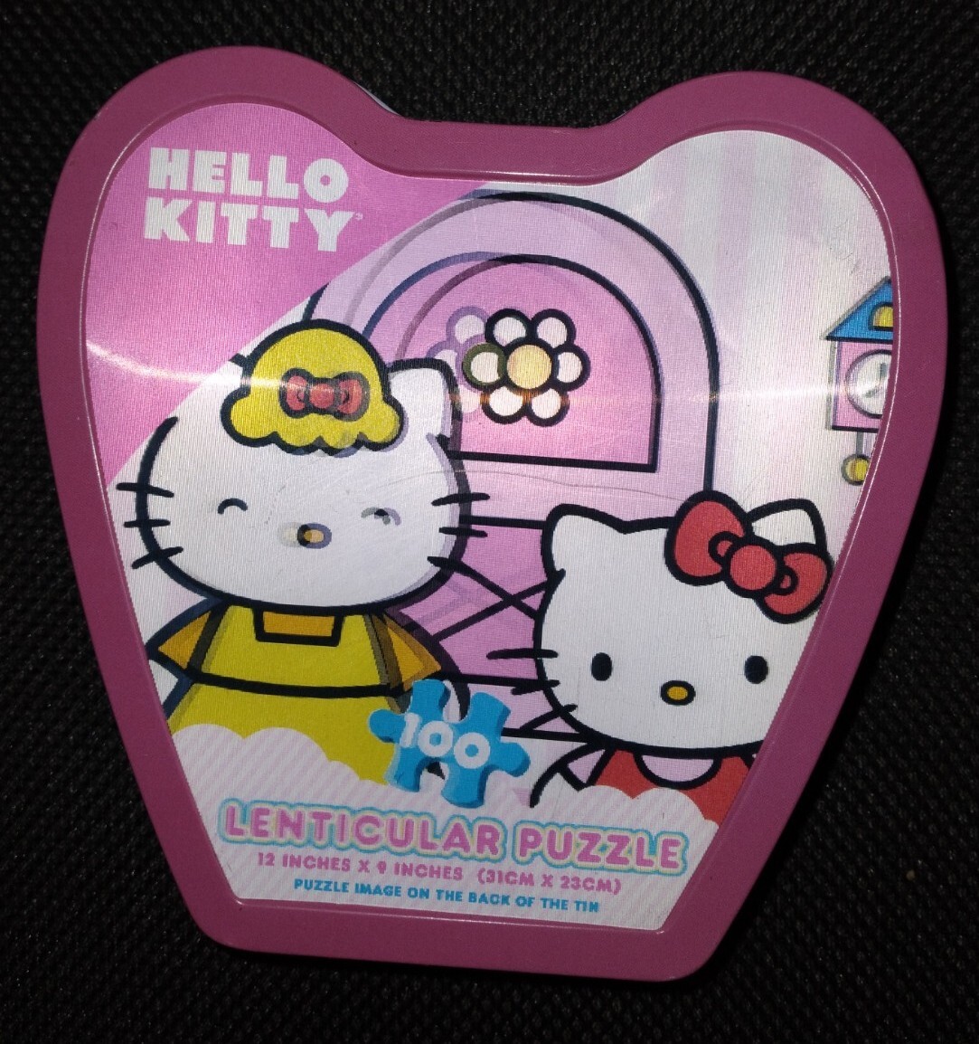 2011 Sanrio Hello Kitty Lenticular 97/100-Piece Puzzle Incomplete