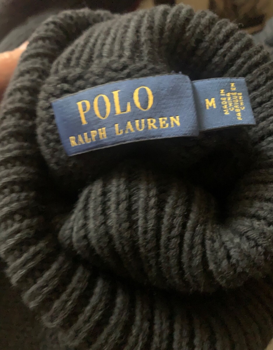 Polo Ralph Lauren P Wing Stadium turtle neck sweater Size Polo Ralph Lauren P Wing Stadium turtle neck sweater Size