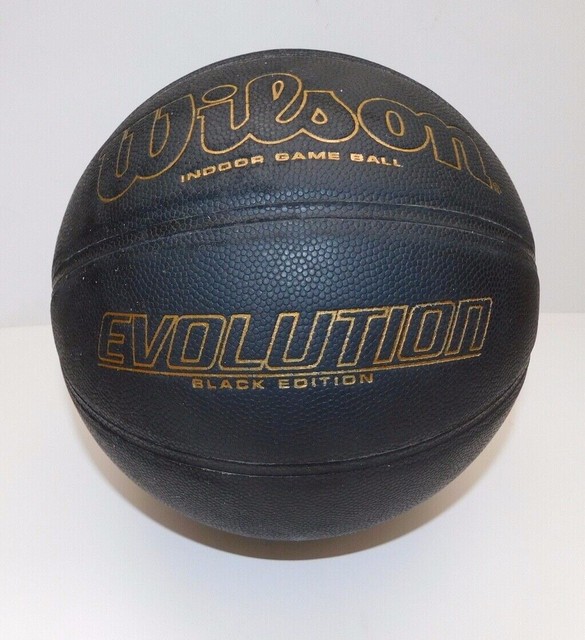 Wilson Evolution Black Edition Basketball Official Size 29.5 Inch