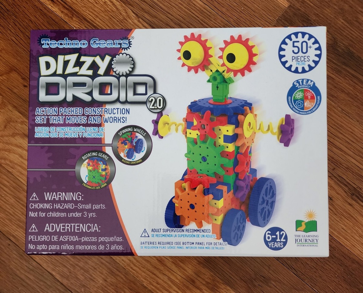 New Learning Journey Techno Gears STEM Construction Dizzy Droid