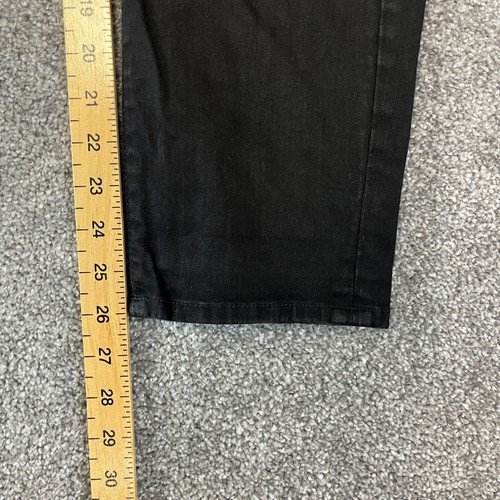 Womens Jeans Ankle Straight Grey Stretch Denim 7 For All Mankind Roxanne W32 L26 - Picture 6 of 12