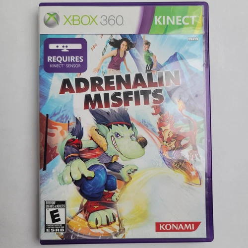 Adrenalin Misfits (Microsoft Xbox 360, 2010) Kinect