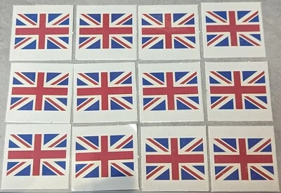 PLAYWRITE GROUP Union Jack UK Flag kids Temporary Tattoo United Kingdom Kings Coronation party
