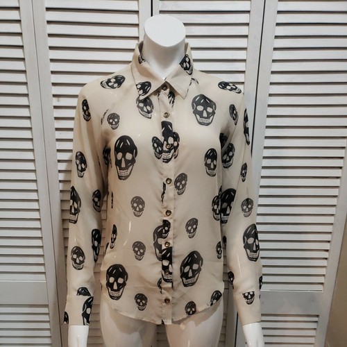 Love Culture Skull Skeleton Black/Beige 