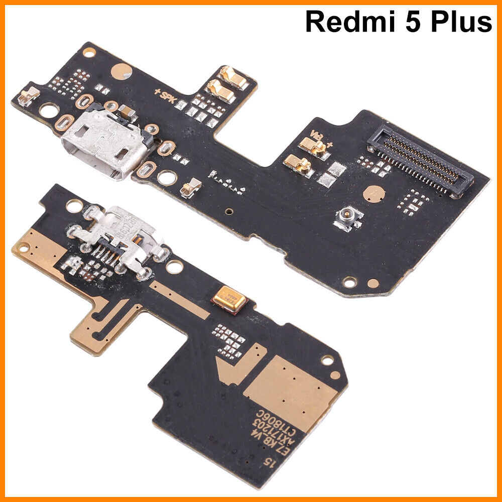 Placa Conector Carga Xiaomi Redmi 5 Plus Puerto USB Microfono Antena Modulo