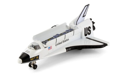 PULLBACK DISCOVERY SPACE SHUTTLE DARON PMT51355 DIECAST CAR - 第 2/3 張圖片