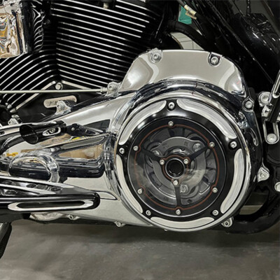 Harley Davidson Primary Derby Cover GUAIMI CNC Derby Covers 5-Hole