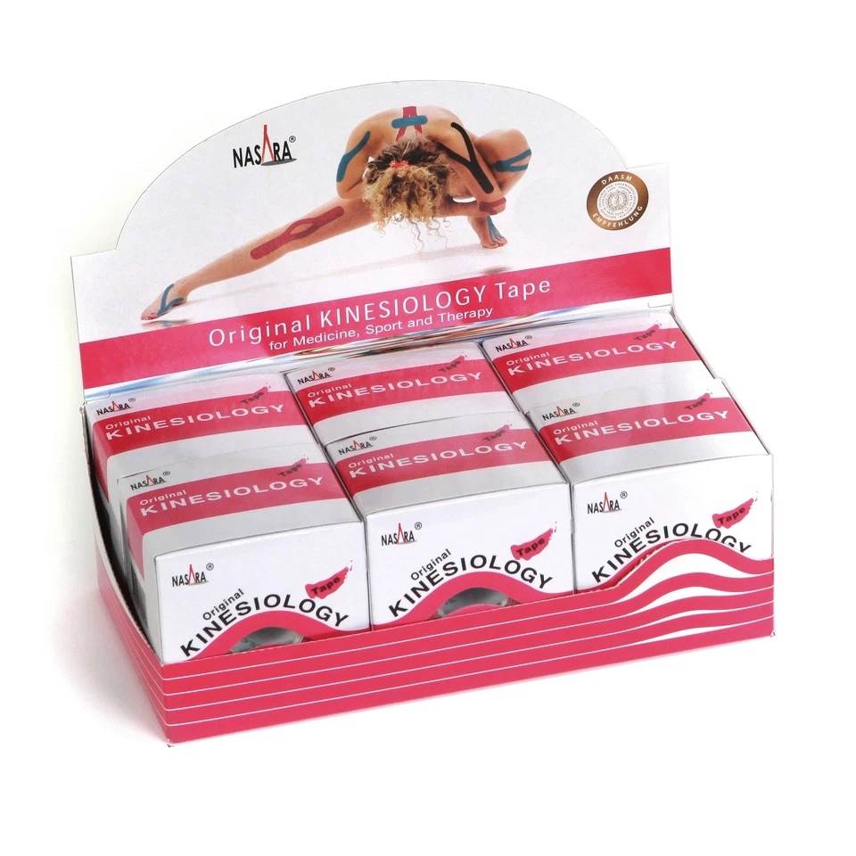 NASARA Kinesio Tape | 5cm x 5m (6er Box)