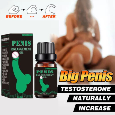 Extra Strength Men Increase Male Enlarger Oil Growth Oil Sex Extender Oil 10ML
