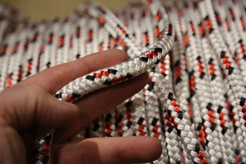 Twin sheave block and tackle 6300Lb pulley 100 feet 7/16 Double Braid Rope - Picture 4 of 10