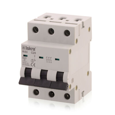 ECO Line Sicherungsautomat 3-polig C 25A 6kA 400V