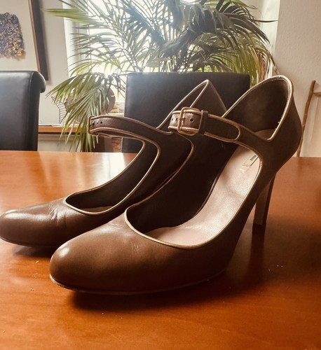 Miu Miu Pumps Nougat mit Gold abgesetzt Größe 41 - Bild 2 von 18
