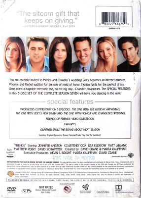 (未使用･未開封品)Friends: The Complete Seventh &amp; Eighth Seasons [DVD] その他 Friends: The Complete Seventh & Eighth Seasons [DVD