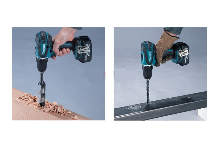 Makita DDF456 Drill 18V 50/36Nm 1500rpm Keyless 13mm LED 4.0lb