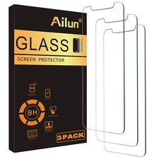 Ailun Glass Screen Protector for iPhone 12 pro Max 2020 6.7 Inch 3 Pack Case ...