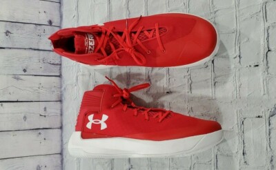 under armour red high tops