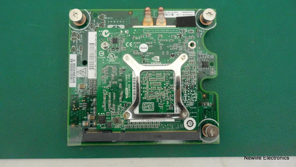 HP 511757-001 NVIDIA Quadro FX770M Graphics Card Kit (256MB; 550MHz) 506741-B21 - Image 2 of 3