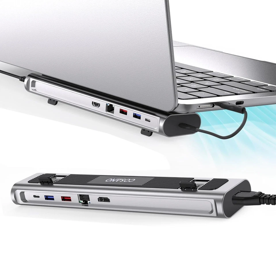 Apple 100W Docking Station - 4k Monitor - R45 Ethernet @150%-Fast Charge - USB-C - Image 2 of 4