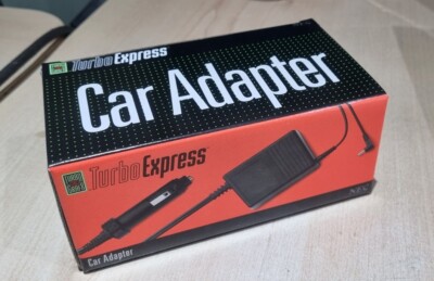 NEC TurboExpress Car Adapter Official Old Stock Boxed Brand New Mint Condition