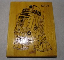 Star Wars Wood Burning Pyrography R2D2 Wall Art Decoration