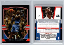 2003-04 Bowman Signature #21 Kevin Garnett
