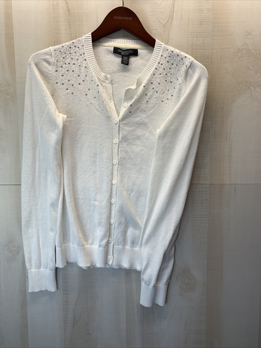 売れ筋商品|||セセ ニット&セーター アウター レディース Women's Long Sleeve Embellished Cardigan Sweater Antique White Amazon.com: Autumn and Winte Cardigan Sweater for Women V