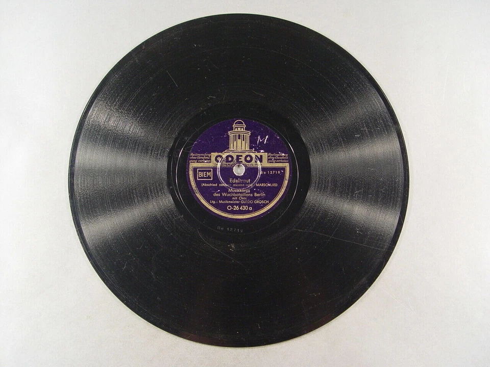 Sammlung Lot: 46 Schellackplatten, Marsch Märsche - Bild 3 von 4