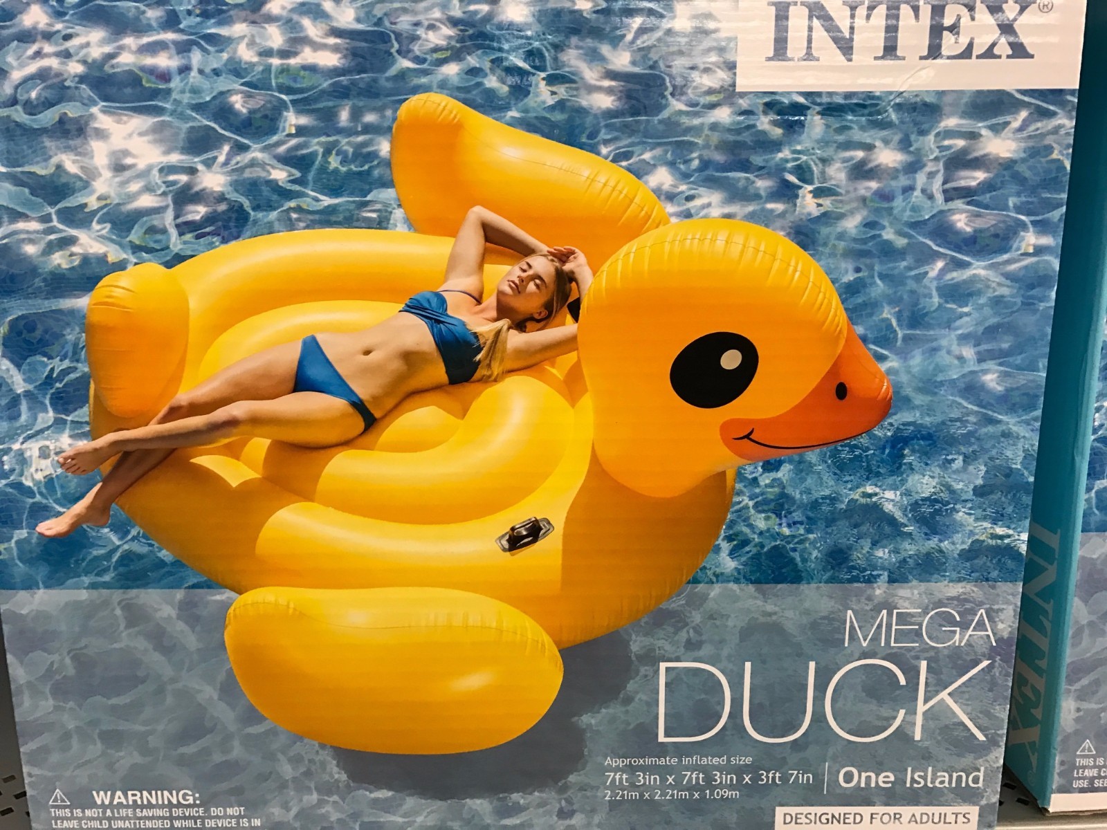 mega duck float