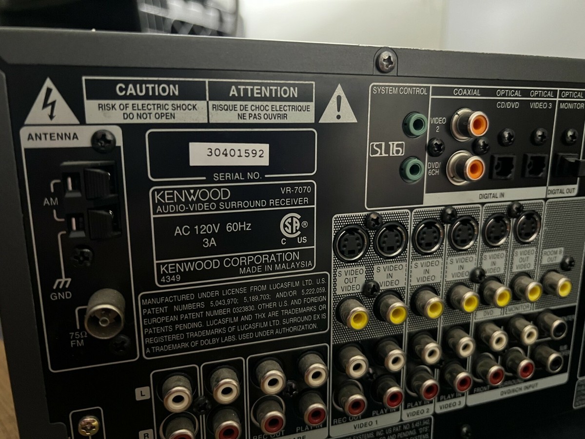 【美品】KENWOOD  RS-7070 Kenwood KR-7070 // Stereo Receiver – AURAL HiFi