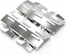 Edelstahl Brennerabdeckung Gasgrill Zubehör für Enders, Tepro, Barbecook, 4
