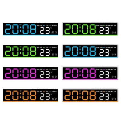Contemporary Design LED Digital Clock With Multiple Functions Alarm Timers