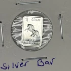 1 Gram 0.999 Fine Silver Bar - Unicorn