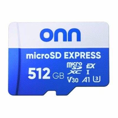 Onn 512GB MicroSD Express Card For Nintendo  Switch  2