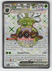 Forretress ex 230/193 Paldea Evolved Ultra Rare Holo