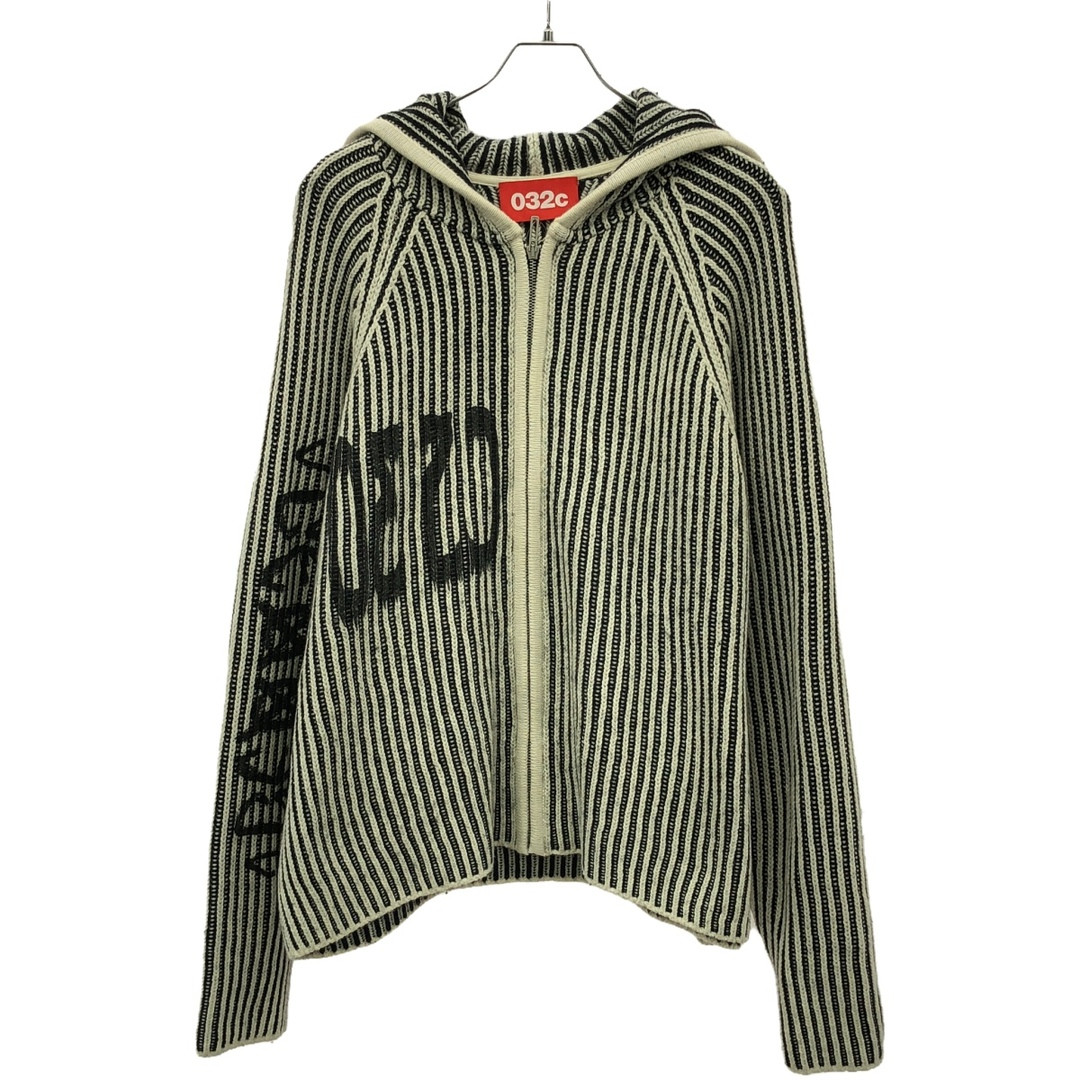032c Zero Three2C 24AW Crusader Hooded Knit Sweater F24-MRK 032c Zero Three2C 24AW Crusader Hooded Knit Sweater F24-MRK