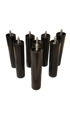 6.5   M8 Adjustable Base Legs 8 Pieces for Sleep Number Tempurpedic Beds 5/16