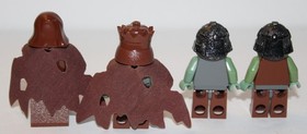 4 Castle Fantasy Era Lego Minifigures from set #7079 Trolls Mountain Fortress