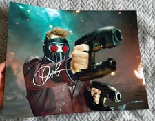 Chris Pratt signed 11x14 Photo Guardians Of The Galaxy Star Lord Exact Proof