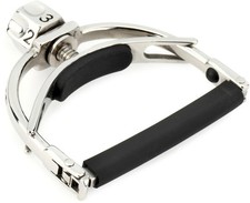 Shubb F1 FineTune Yoke Capo for Steel-string Guitars - Stainless Steel