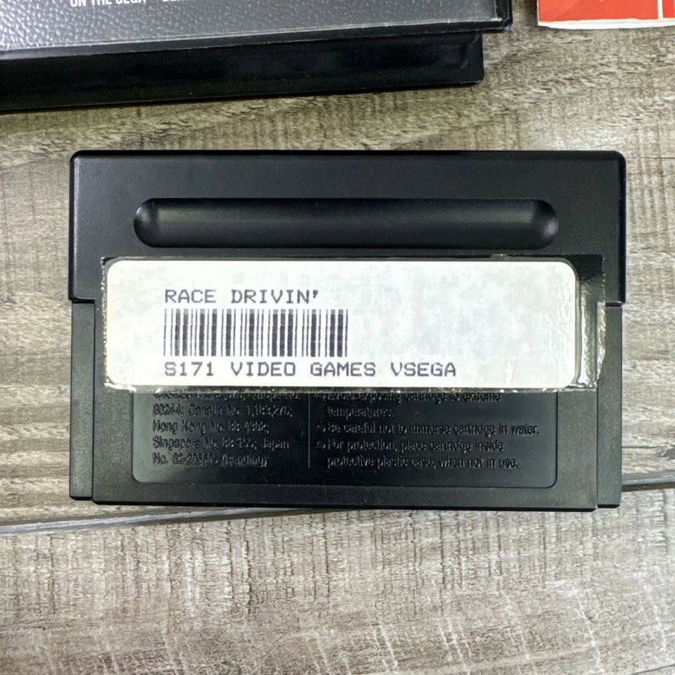 Race Drivin' (Sega Genesis) *Complete CIB - Image 3 of 4